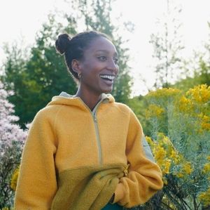 Outdoor Voices MegaFleece in Yellow